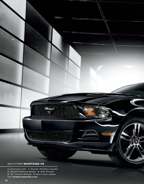 2010 FORD MUSTANG V6