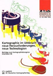 Kartographie im Umbruchl - Schweizerische Gesellschaft fÃ¼r ...