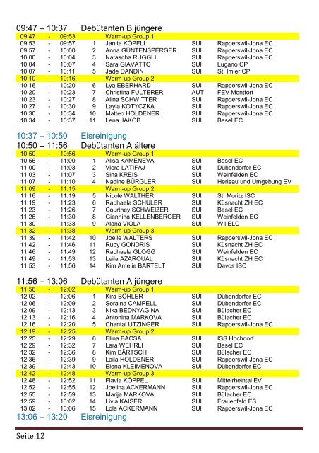 29. Internationaler Säntiscup 2014