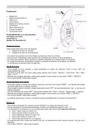 Manual de instrucciones SUN-MONITOR ... - Kasper & Richter