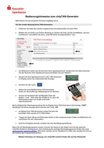 Anleitung (PDF) - Kasseler Sparkasse