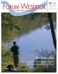 Forum Wesertor Ausgabe 14 - Kassel