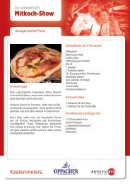 Hausgemachte Pizza