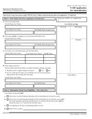 Form N-400, Application for Naturalization - Kate L. Raynor