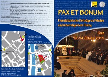 Pax et bonum