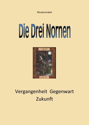 Orakel Die Drei Nornen 