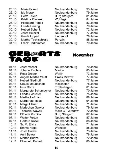 Mitteilungsblatt der Katholischen Pfarrgemeinde St. Josef â St ...