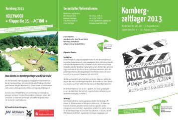 Flyer Kornberg-Zeltlager 2013 - Katholische Jugendreferate | BDKJ ...