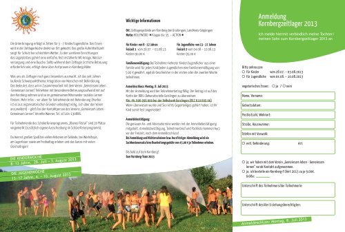 Flyer Kornberg-Zeltlager 2013 - Katholische Jugendreferate | BDKJ ...