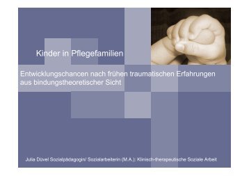 J. DÃ¼vel: Kinder in Pflegefamilien (pdf, 1.5 mb)