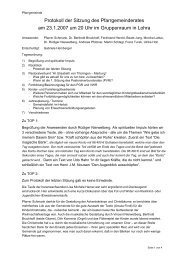 Protokoll der PGR-Sitzung vom 23.01.07 - Katholische Kirche ...