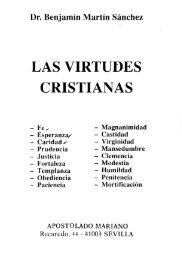 Las virtudes cristianas - P. Benjamín Martín Sánchez