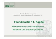 Fachdidaktik 11. Kapitel