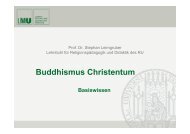 Buddhismus Christentum