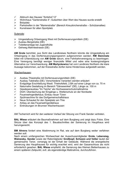 Protokoll der Sitzung vom 20.11.2012 - Katlenburg-Lindau