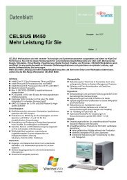 CELSIUS M450 Mehr Leistung fÃ¼r Sie - Kastl GmbH