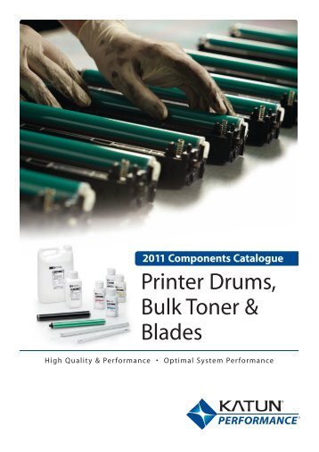 Printer Drums, Bulk Toner & Blades - Katun