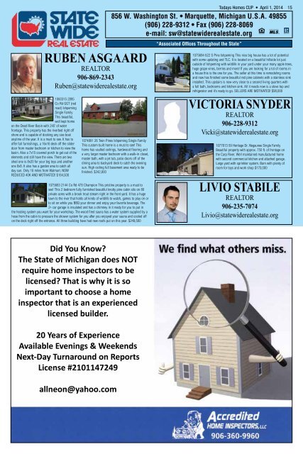 TODAYS HOMES APRIL 2014