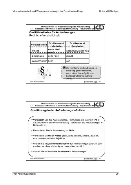 Informationstechnik und Wissensverarbeitung in der ...