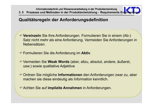 Handout WS 2012/SS2013 - von Alfred Katzenbach