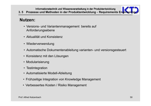 Handout WS 2012/SS2013 - von Alfred Katzenbach