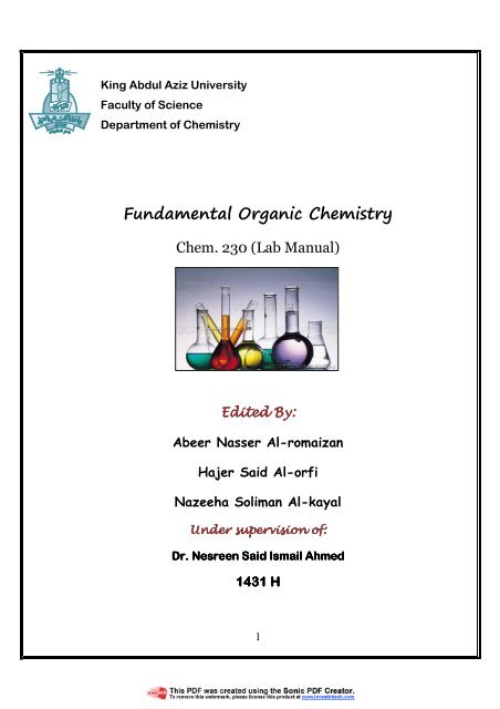 Fundamental Organic Chemistry