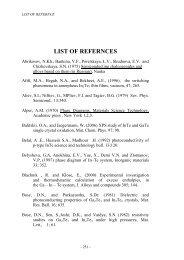 LIST OF REFERNCES