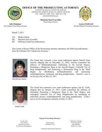 OPA February Grand Jury - County of Kauai