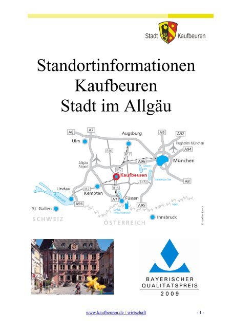 Standortbeschreibung - Stadt Kaufbeuren