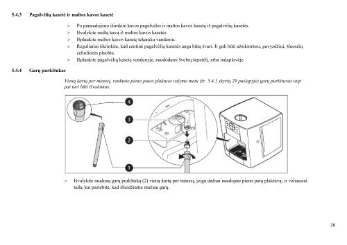 naudojimo instrukcijÄ - Kavos draugas