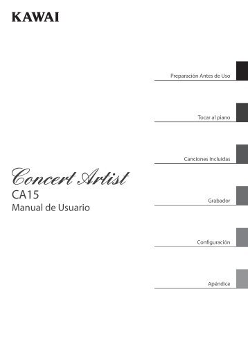 Configuraciones del Teclado y del Sonido