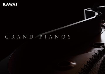 Kawai Grand Pianos brochure 2013 (Deutsch)
