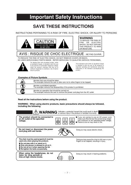 Digital Piano - Kawai Technical Support