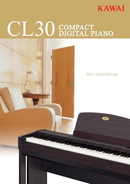 CL30 catalogue - Kawai