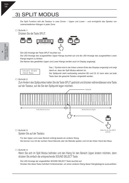 Bedienungsanleitung - Kawai