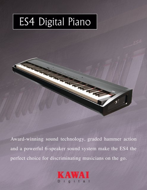 ES4 Digital Piano - Kawai