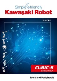 CUBIC-S - Kawasaki Robotics Deutschland GmbH