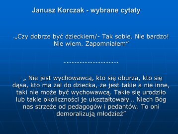 Korczakowskie dylematy. W krÄgu teorii i praktyki pedagogicznej.