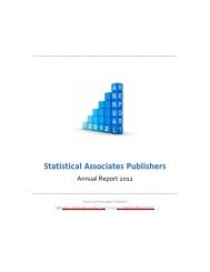 Statistical Associates Publishers