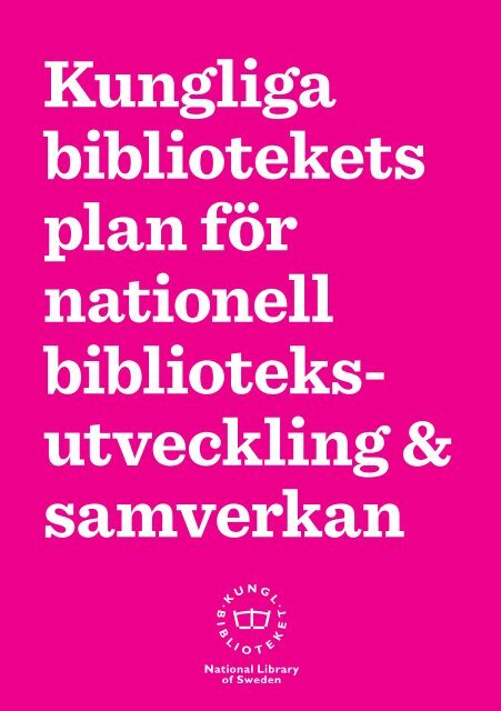 plan - Kungliga biblioteket