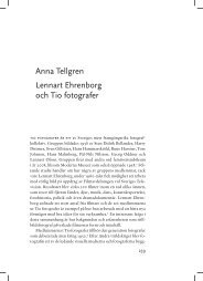 Anna Tellgren Lennart Ehrenborg och Tio fotografer