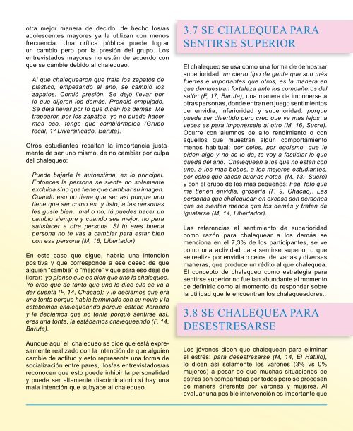 Informe el chalequeo diveris%c3%b3n o discriminaci%c3%b3n