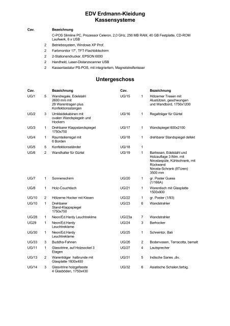 Katalog TEXTILHAUS ERDMANN