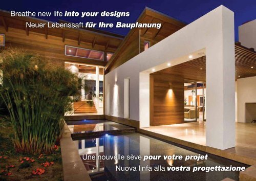 BROCHURE GREENBUILD - SVIZZERA