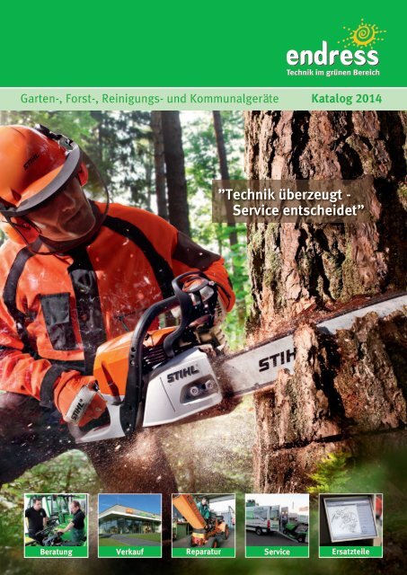 Endress Garten/Forstgeräte Katalog 2014