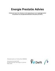 Energie Prestatie Advies - Knowledge Based Systems Group - TU ...