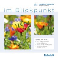 im Blickpunkt - Ev. Stiftung  Clus