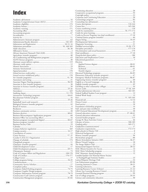 09-10_Academiccatalog(Fullcatalog4.30mb) - Kankakee ...