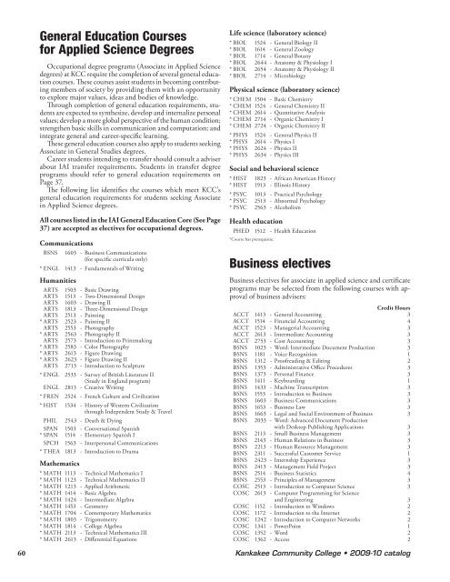 09-10_Academiccatalog(Fullcatalog4.30mb) - Kankakee ...