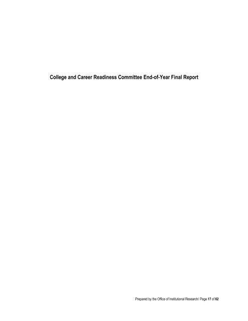 2011 Annual Report - Kankakee Community College
